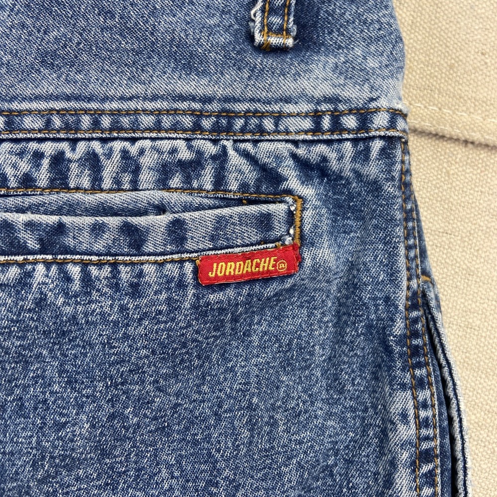 Vintage Jordache Jeans Womens 24 x 28 No Exit High Waisted Pleated Denim 80s 90s - Picture 7 of 7
